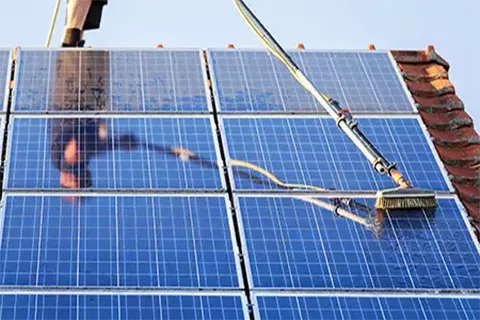 solar panel cleaning services in St Charles IL