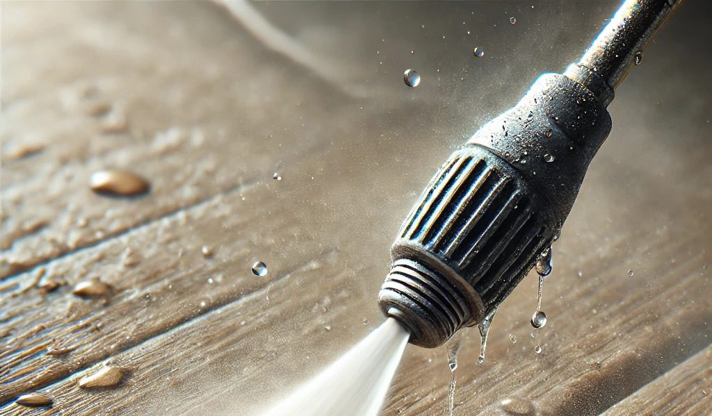 Close up power washer