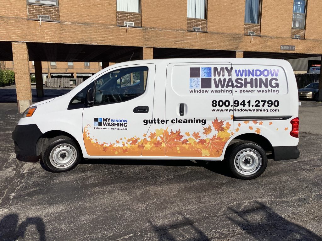 Window cleaning service car