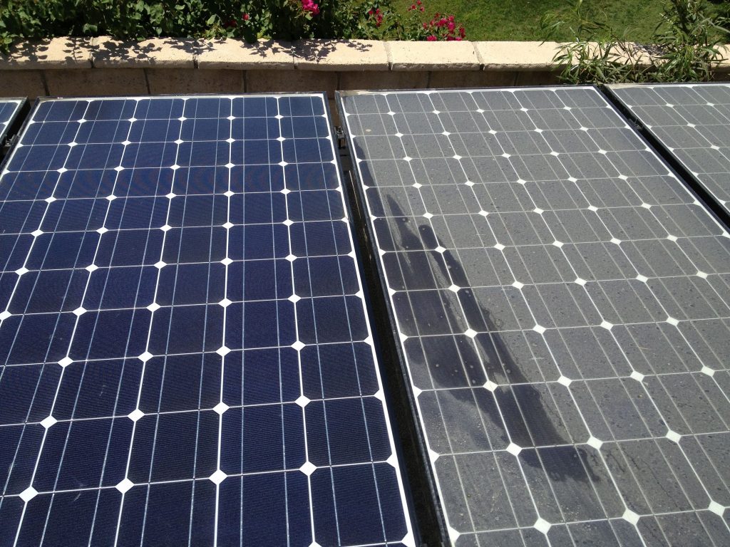 Dirty Solar Panels