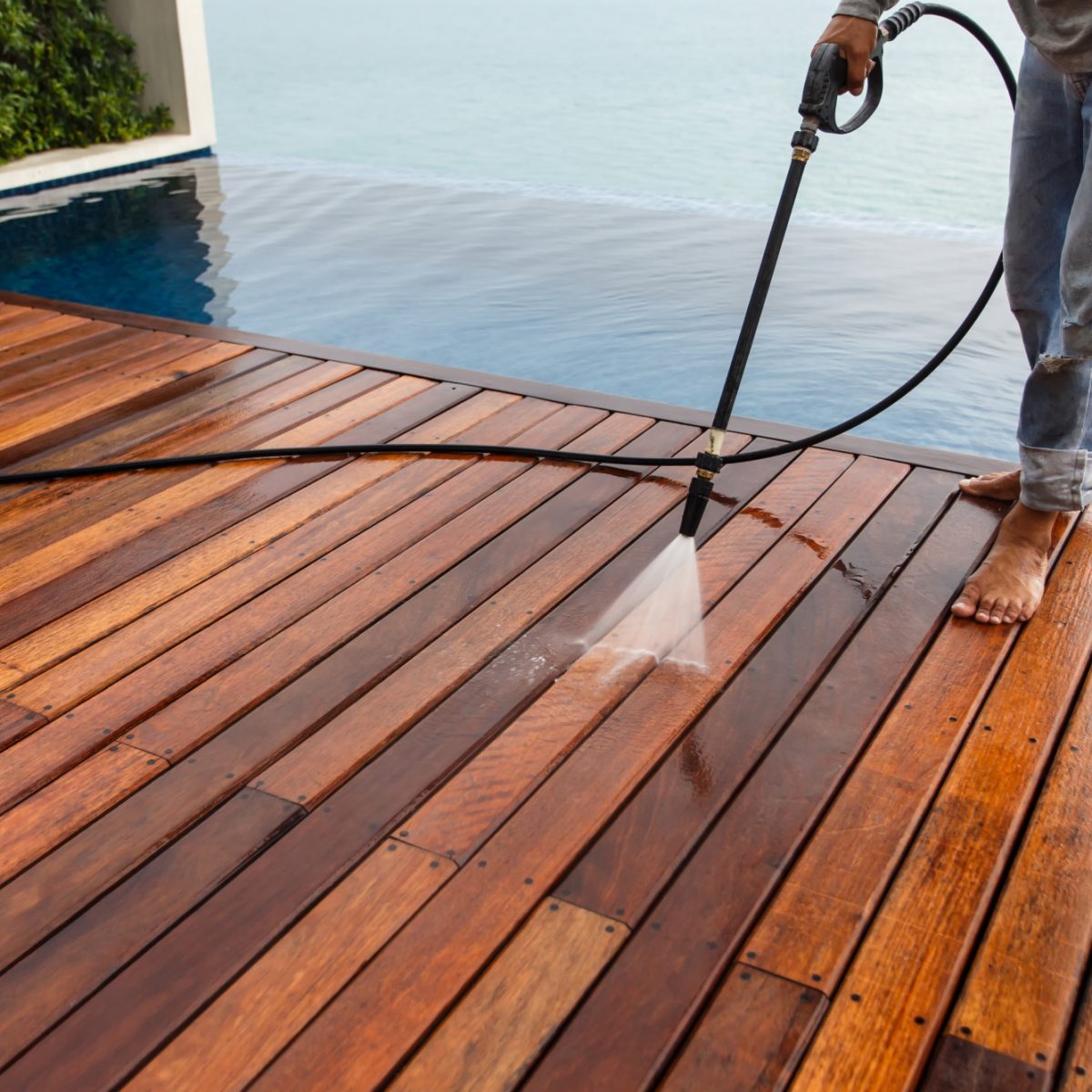 Deck Maintenance How Power Washing And Care Extends A Deck S Lifespan