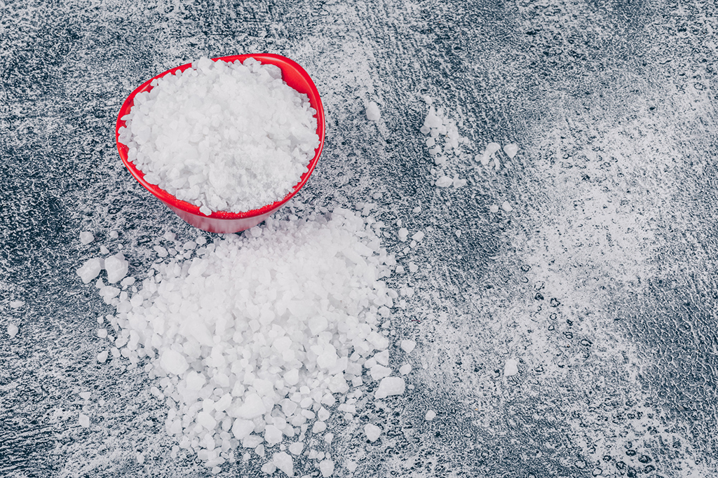 de-icing salt