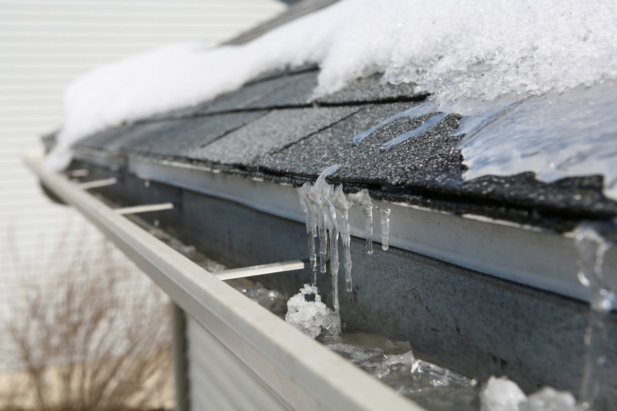 winter gutter