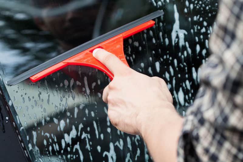 Car Window Cleaning Tools