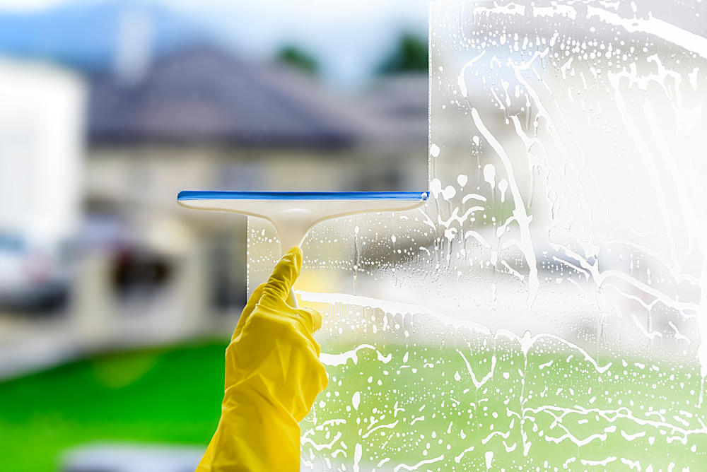 window cleaning costs determined by the amount of work involved