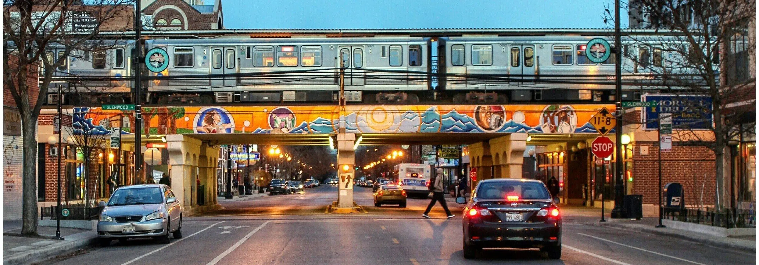 Rogers Park neighborhood on the north side of Chicago