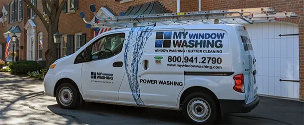 window cleaning truck