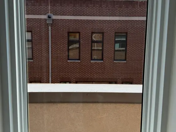 Same window in Chicago, IL after inside & outside window cleaning