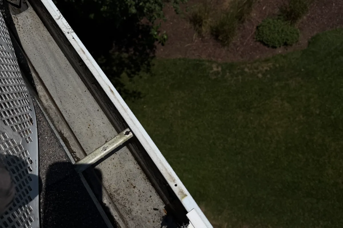 Gutter Cleaning after — Cary IL 2-story house