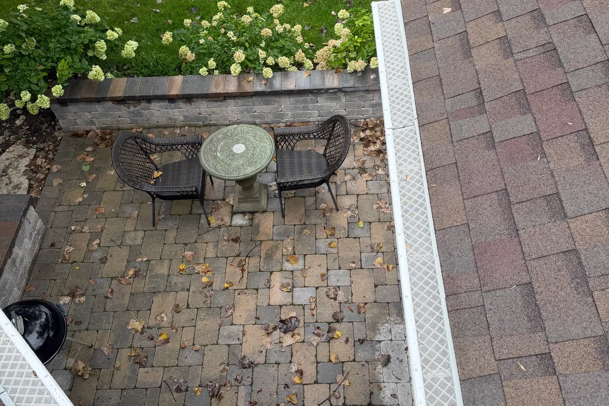 Gutter Cleaning after — Lake Forest IL 1-story house