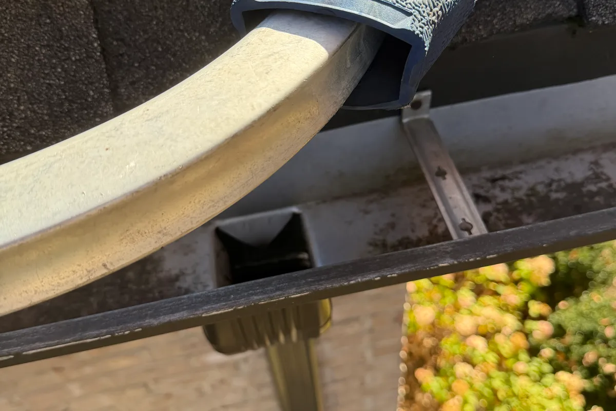 Gutter Cleaning after — Lincolnshire IL 2-story house