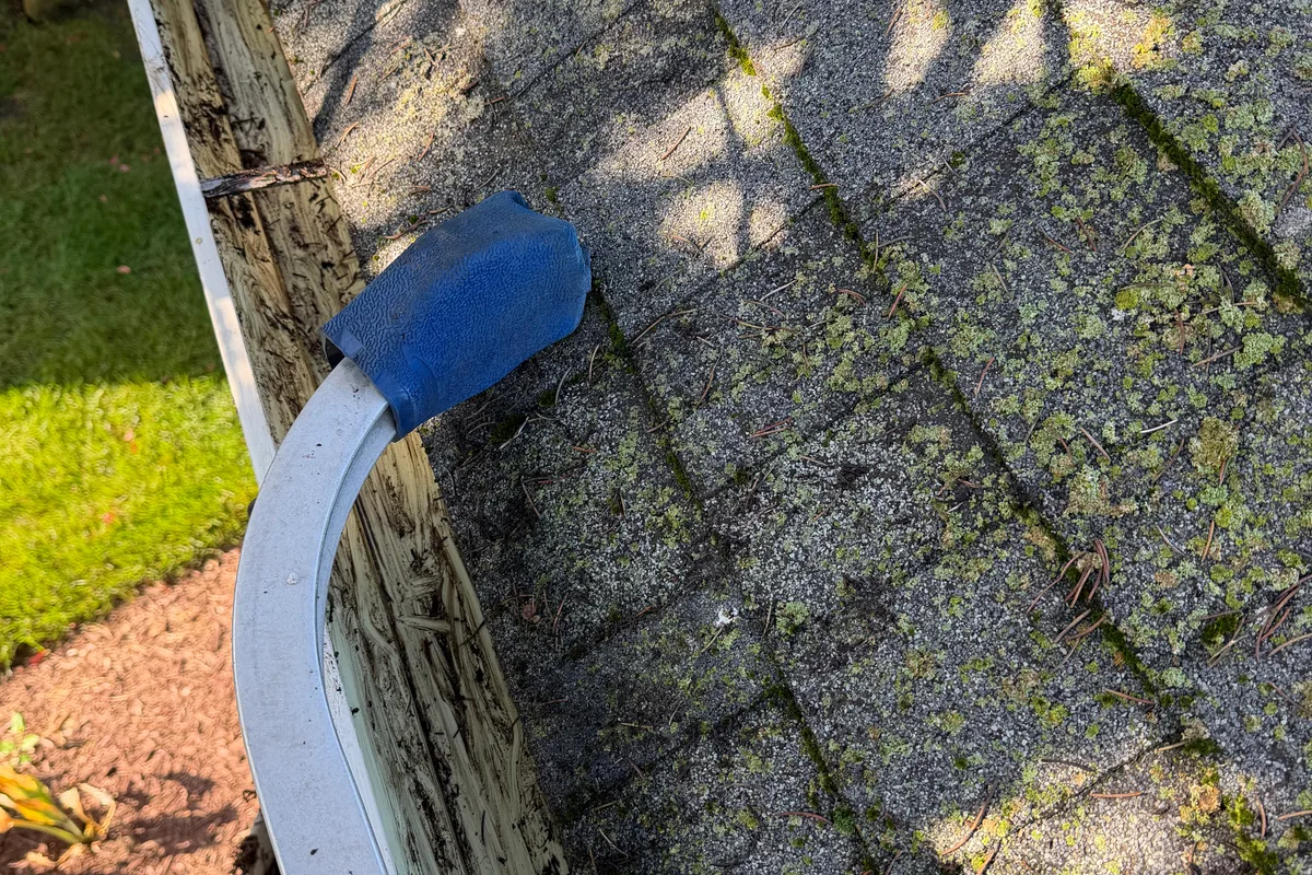 Gutter Cleaning after — Palatine IL 2-story house