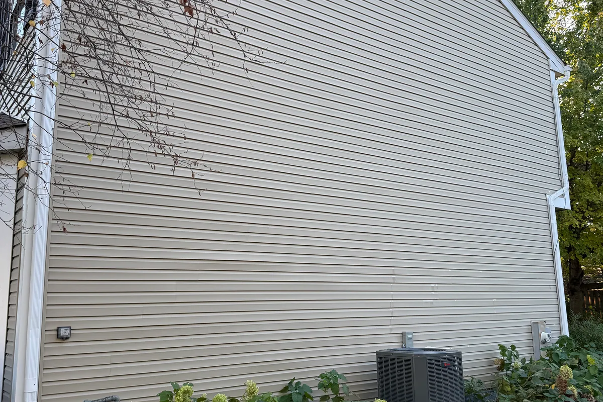 Power Washing after — Crystal Lake IL 2-story house