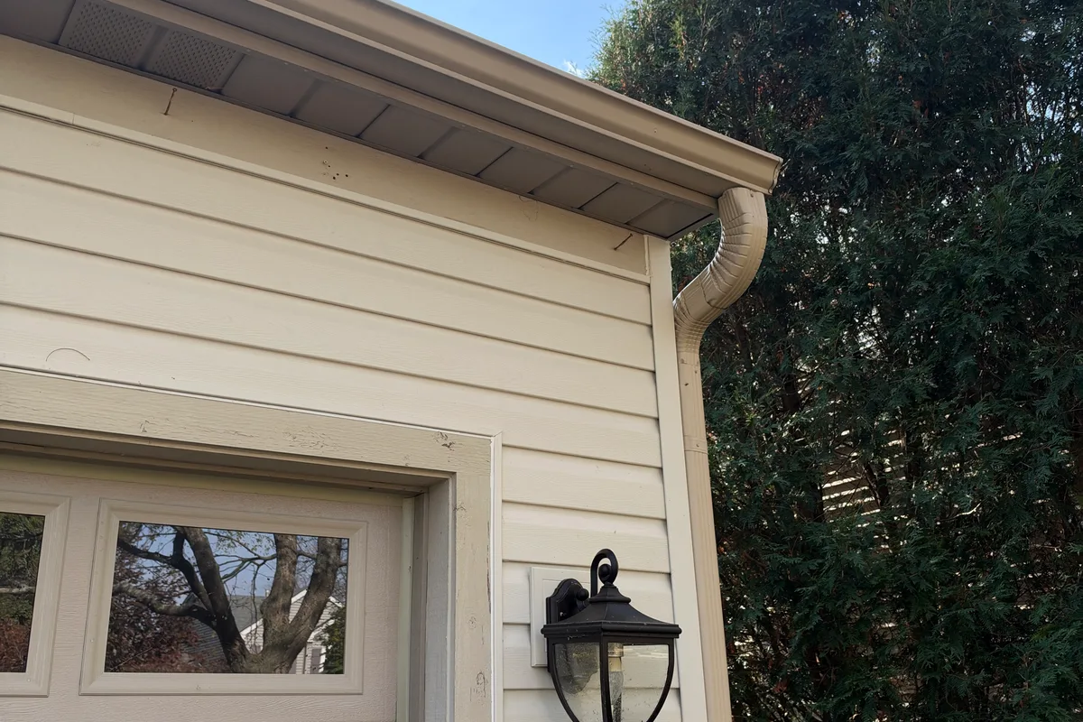 Power Washing after — Lake Villa IL 2-story house