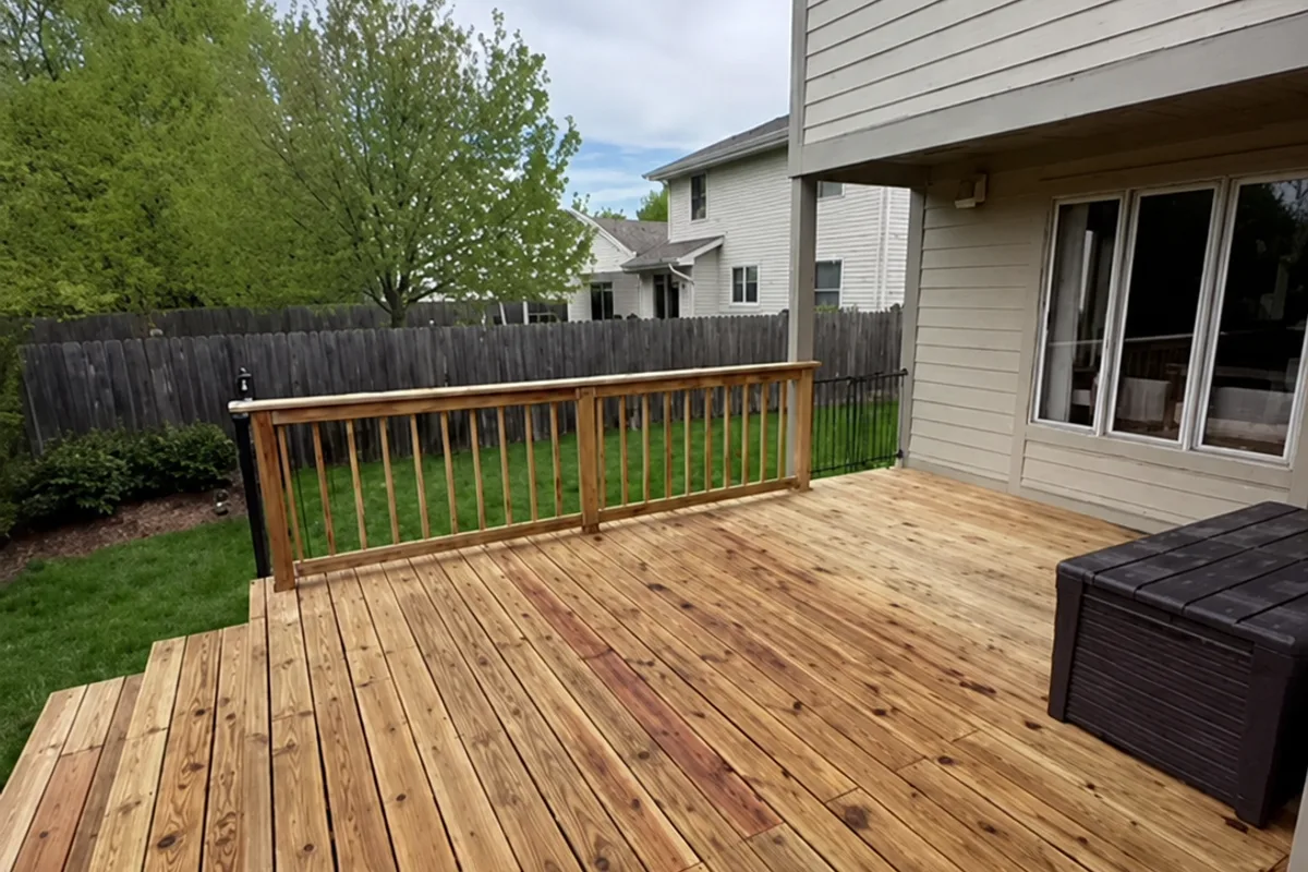 Power Washing after — Lake Zurich IL property