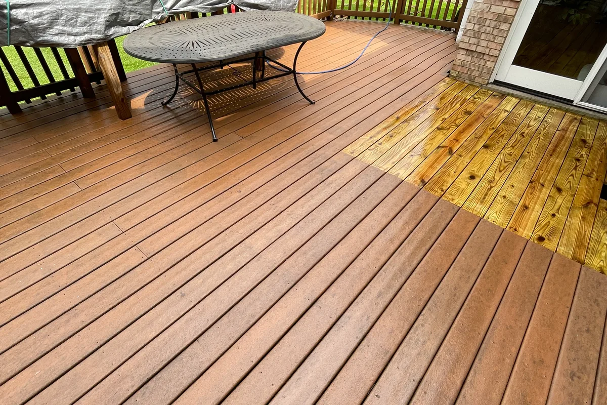 Power Washing after — Prospect Heights IL property