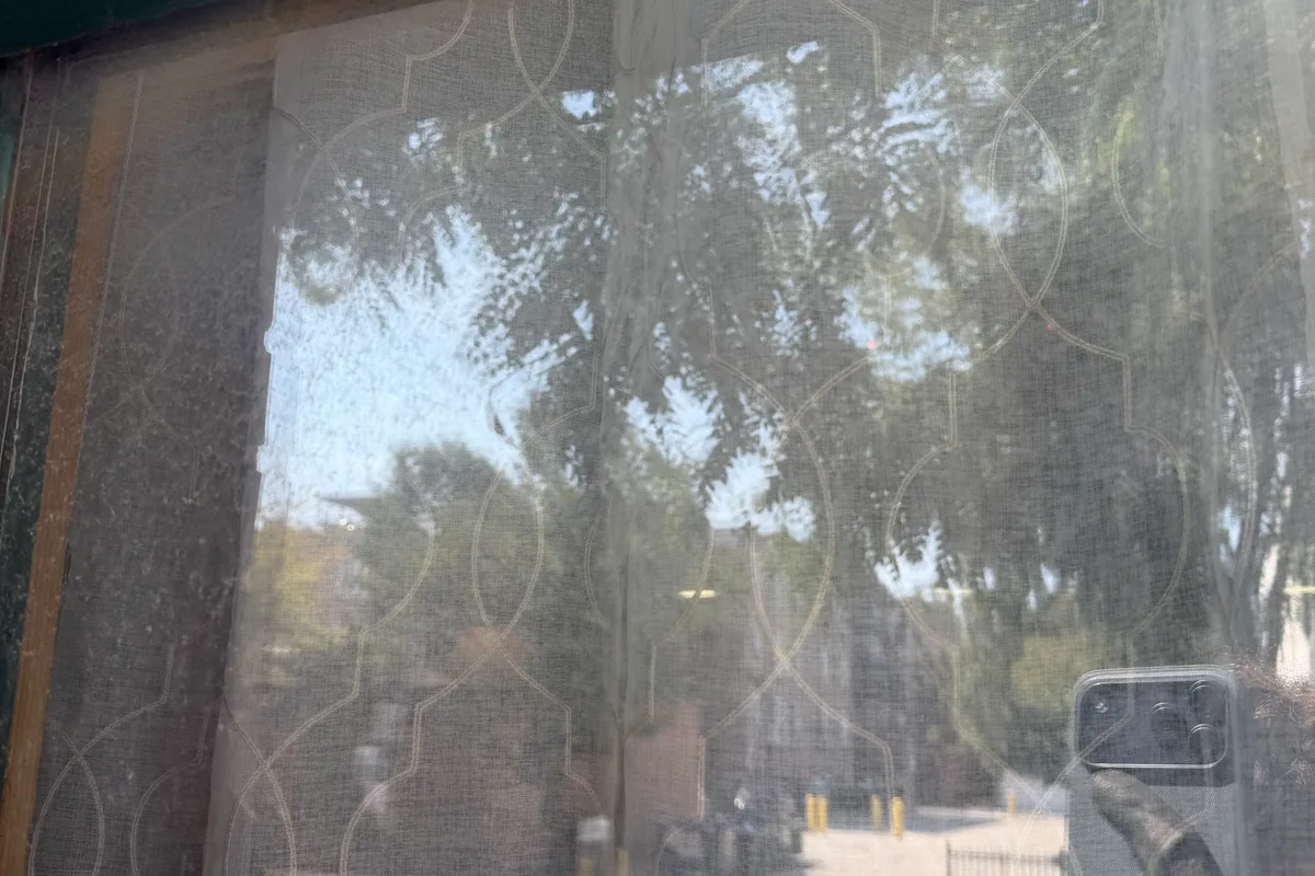 Window Washing before — Chicago IL 2-story house