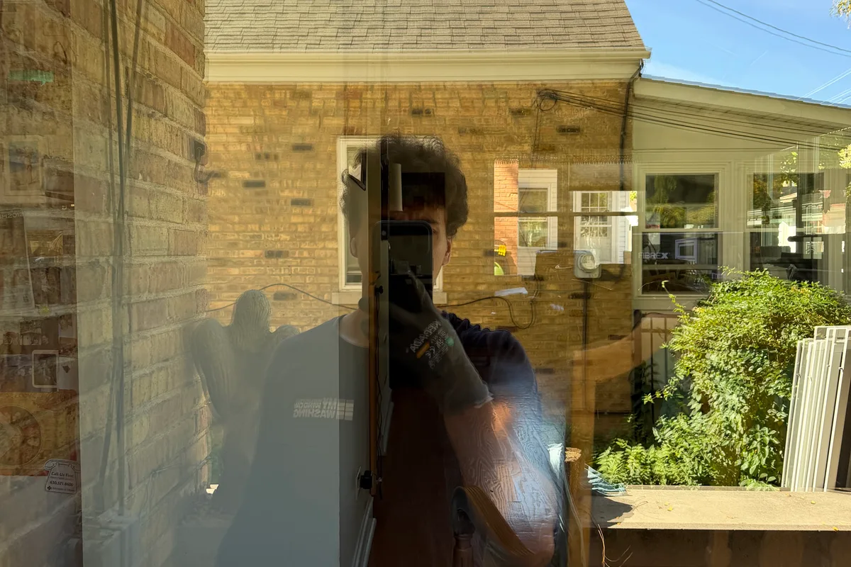 Window Washing after — Chicago IL 2-story house