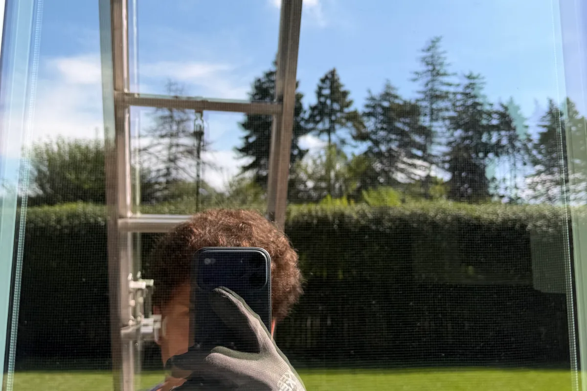 Window Washing before — Deerfield IL 2-story house