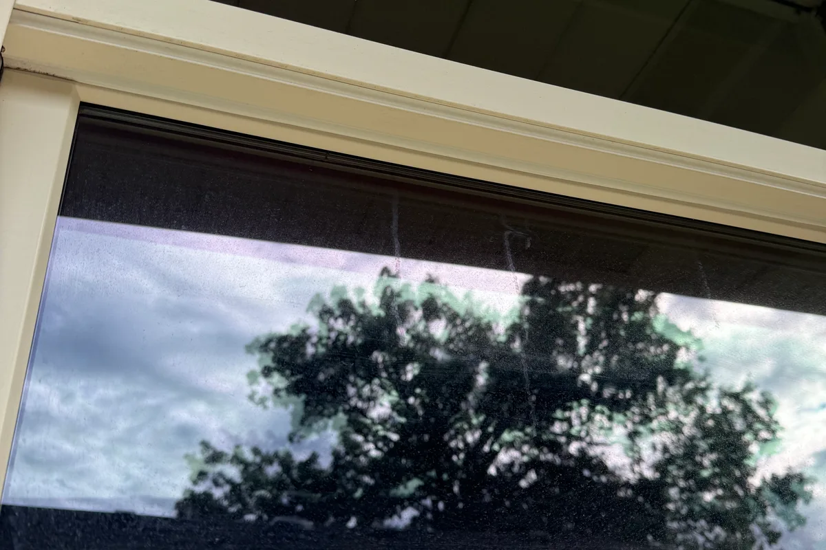 Window Washing before — Deerfield IL 2-story house