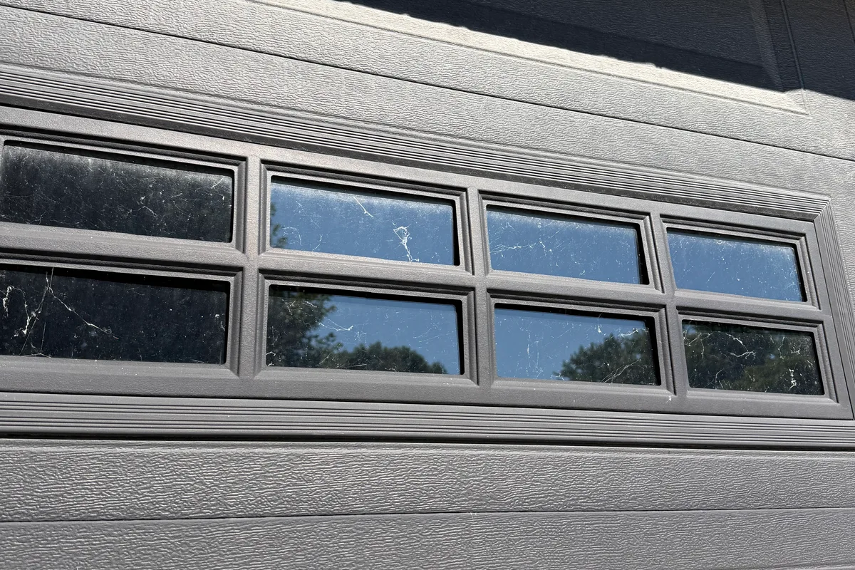 Window Washing before — Grayslake IL 2-story house
