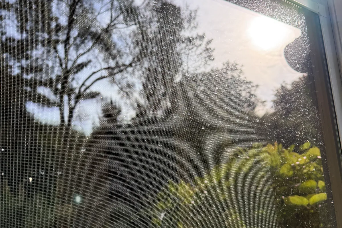 Window Washing before — Lake Forest IL 1-story house