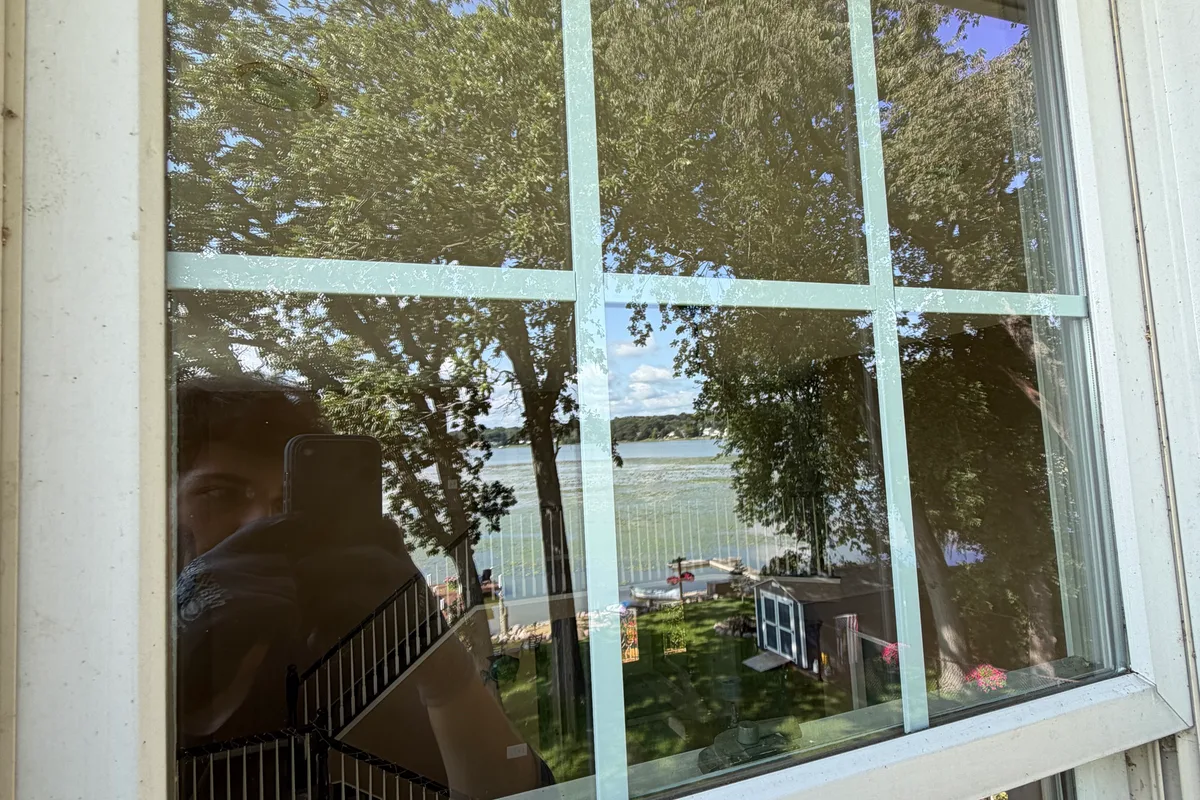 Window Washing after — McHenry IL 2-story house
