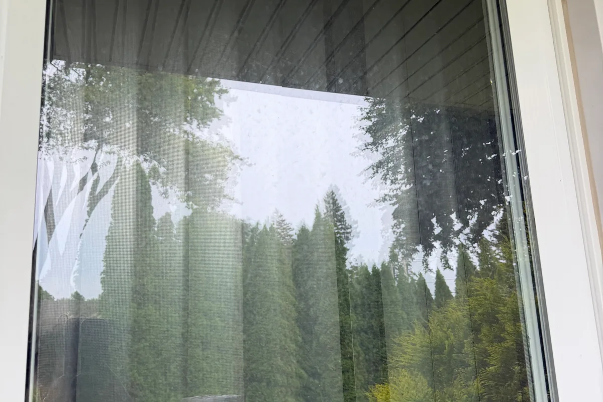Window Washing before — Mount Prospect IL 2-story house