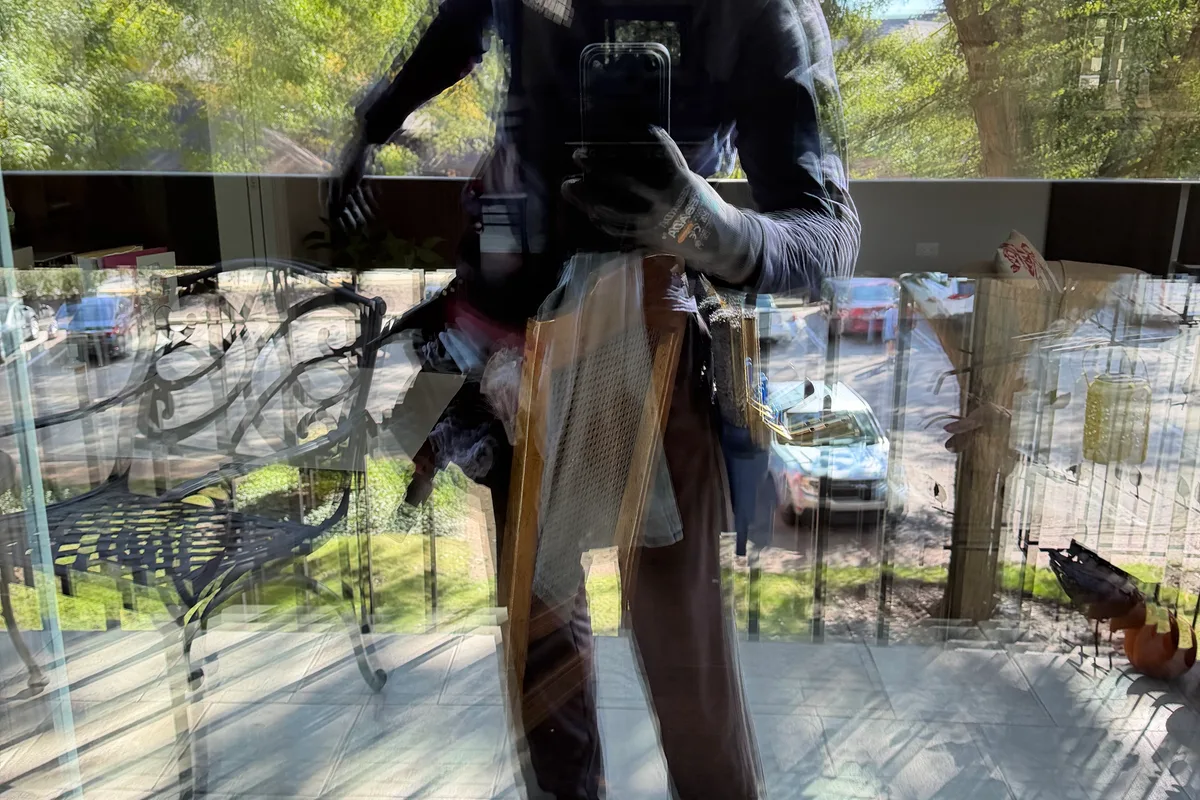 Window Washing after — Northbrook IL 2-story house