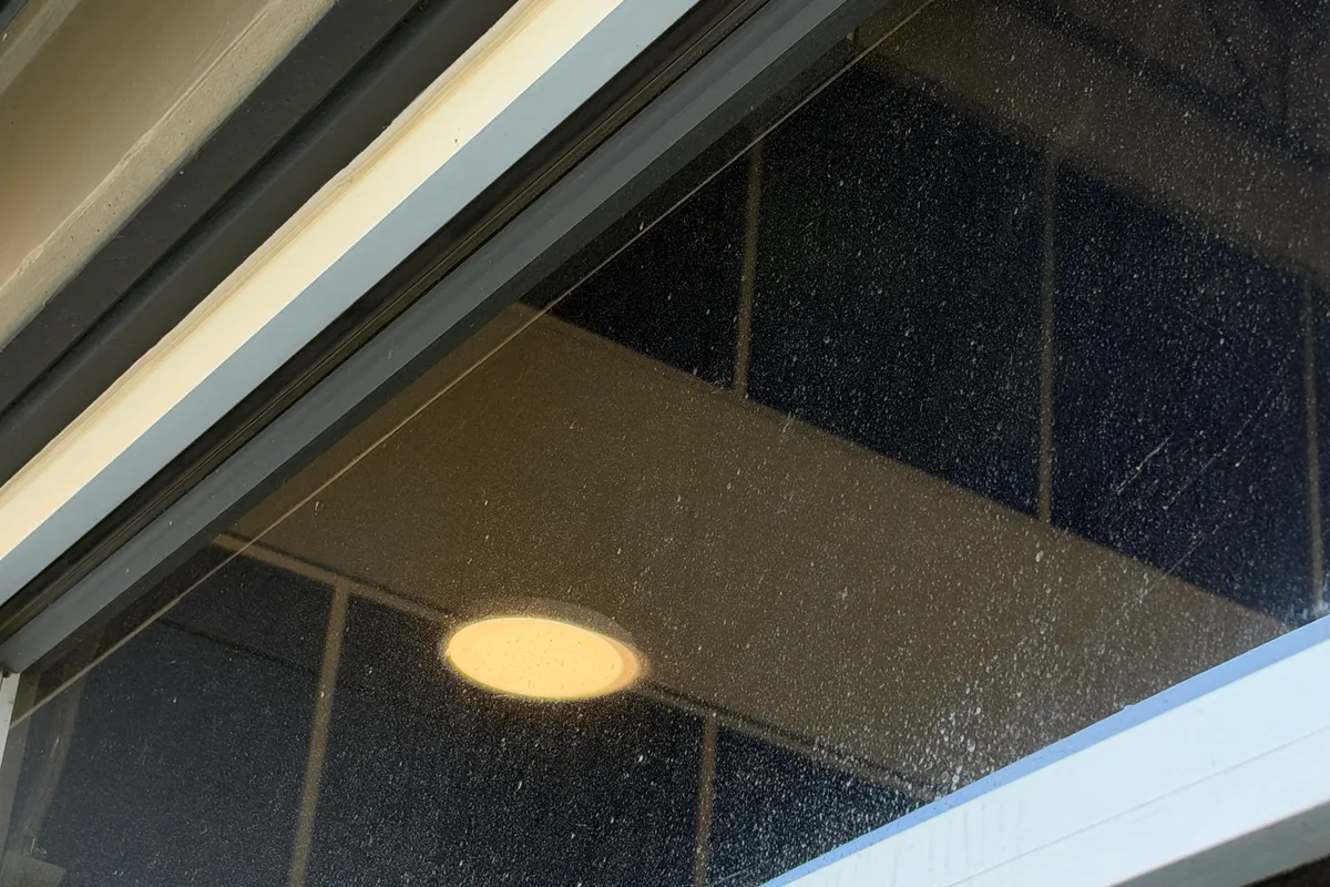 Window Washing before — Palatine IL 2-story house