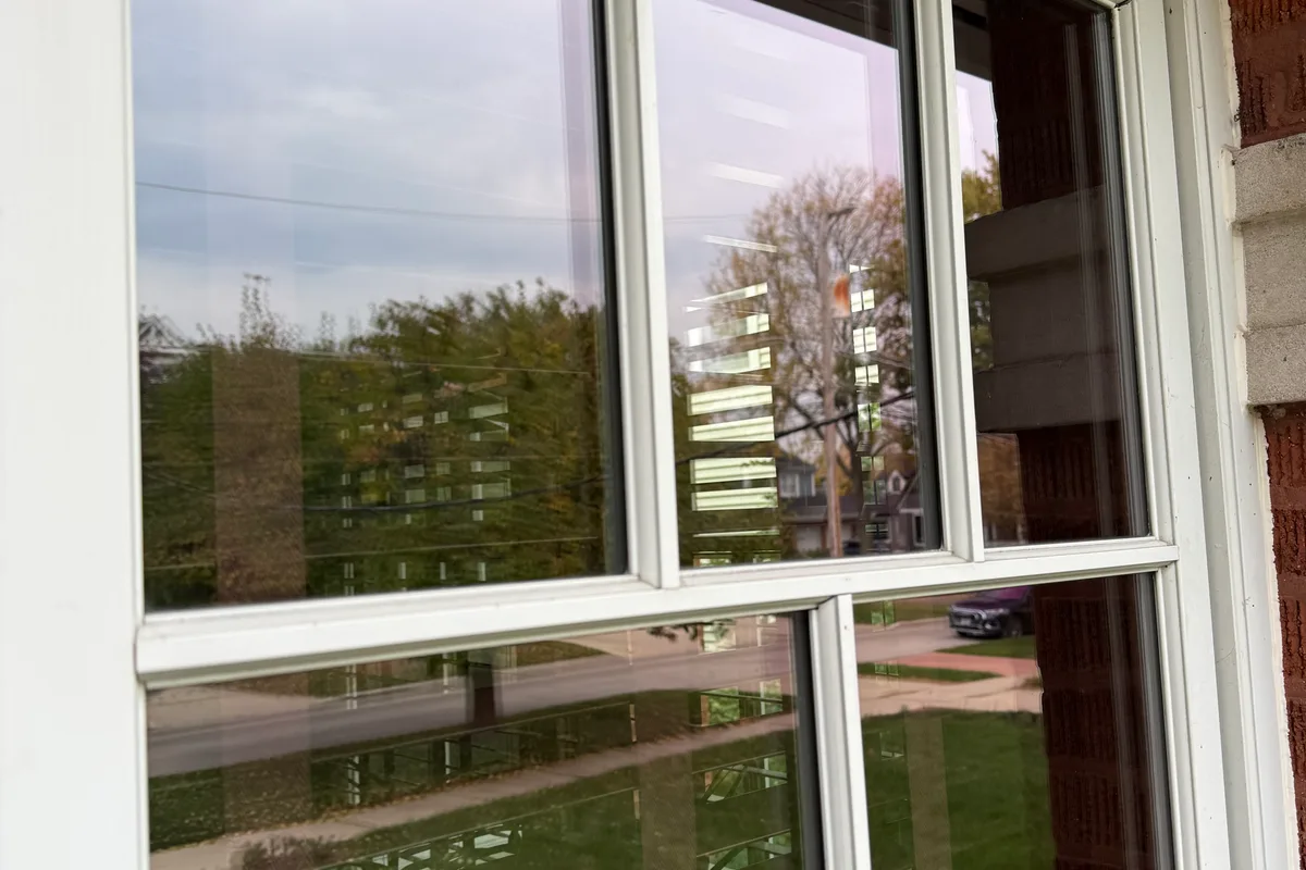 Window Washing after — Park Ridge IL 2-story house