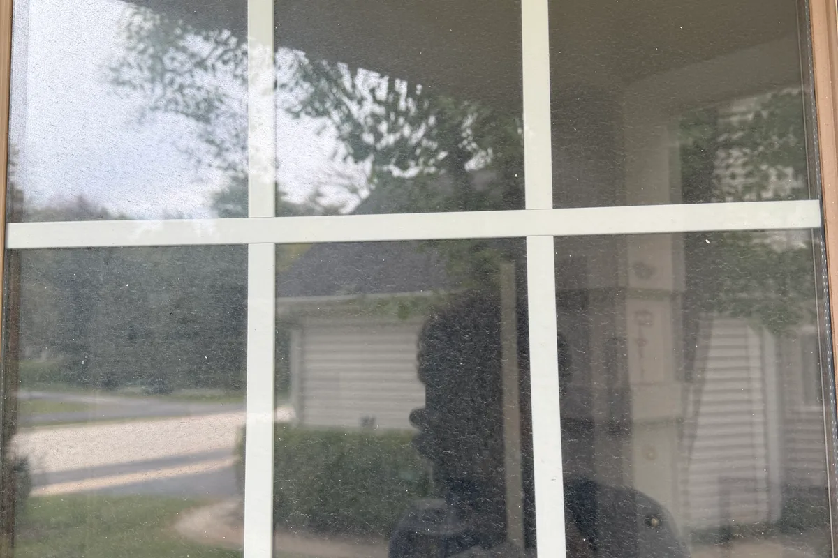 Window Washing before — Schaumburg IL 1-story house