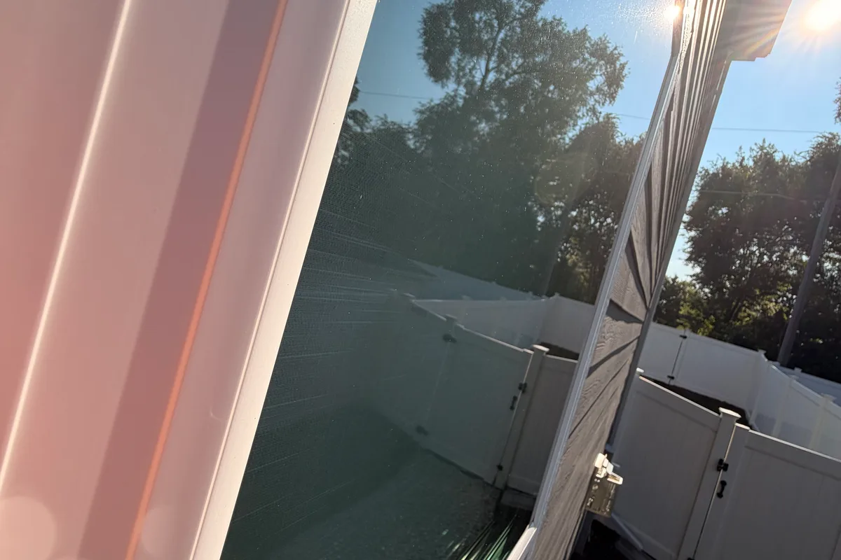Window Washing after — Westmont IL 2-story house
