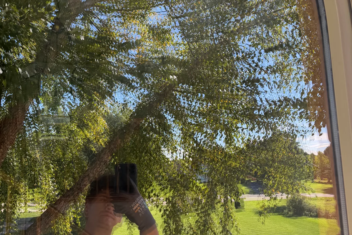 Window Washing after — Woodstock IL 2-story house